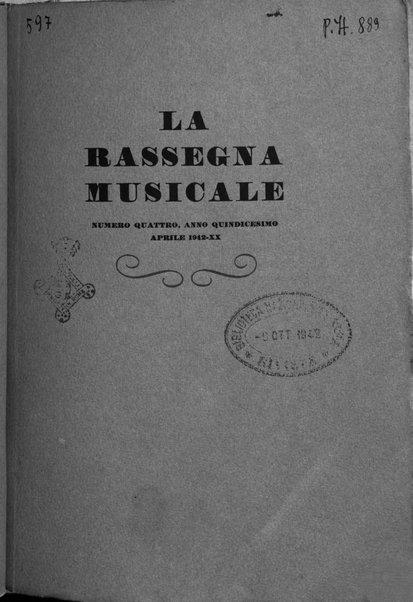 La rassegna musicale