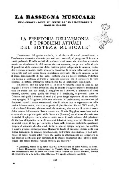 La rassegna musicale