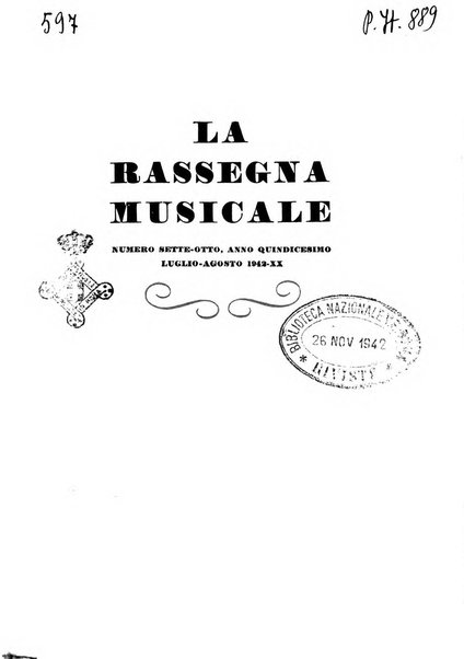 La rassegna musicale