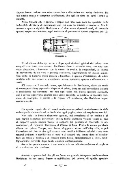 La rassegna musicale