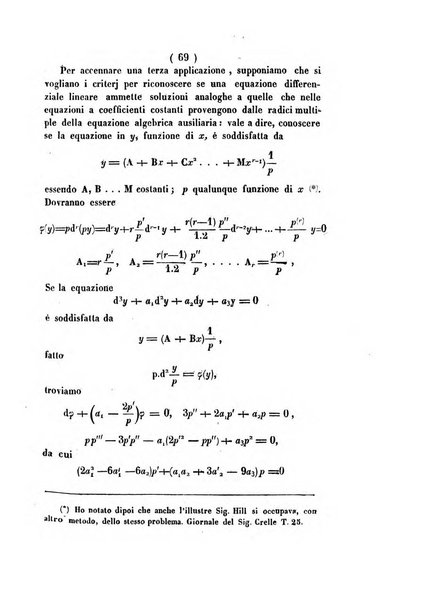 Annali di scienze matematiche e fisiche