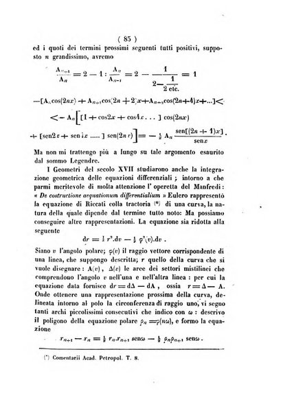 Annali di scienze matematiche e fisiche