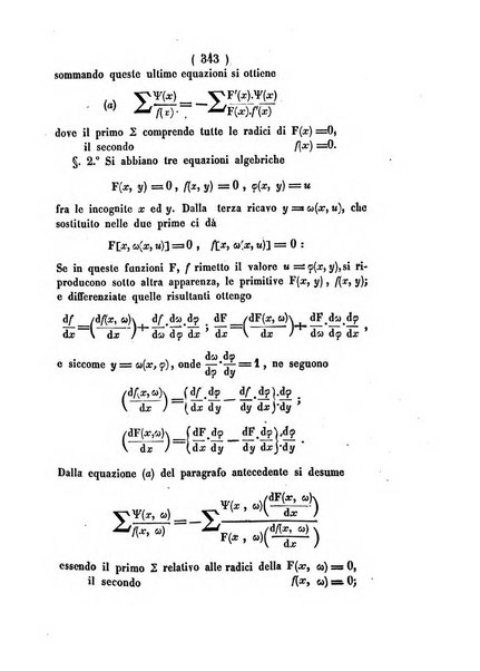 Annali di scienze matematiche e fisiche