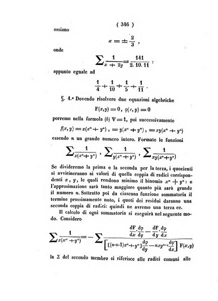 Annali di scienze matematiche e fisiche