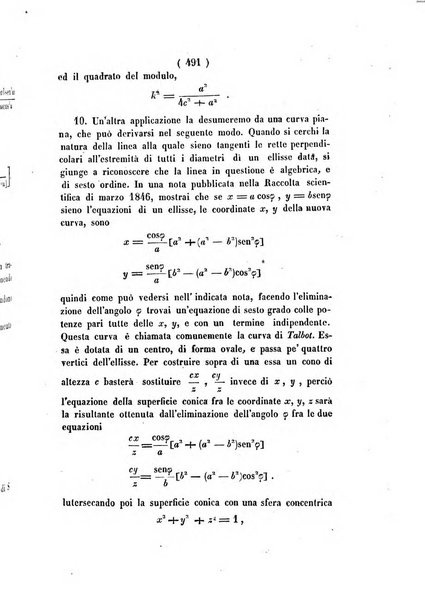 Annali di scienze matematiche e fisiche