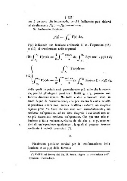 Annali di scienze matematiche e fisiche