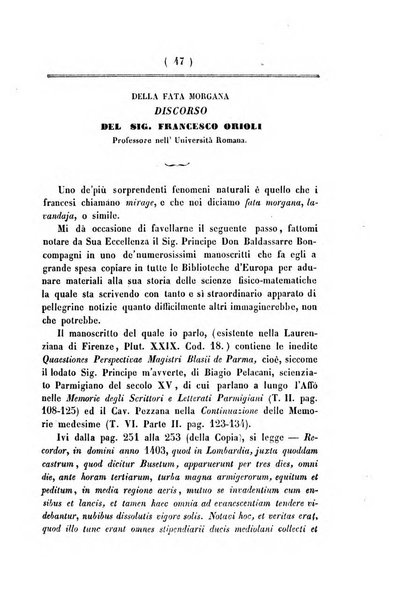 Annali di scienze matematiche e fisiche