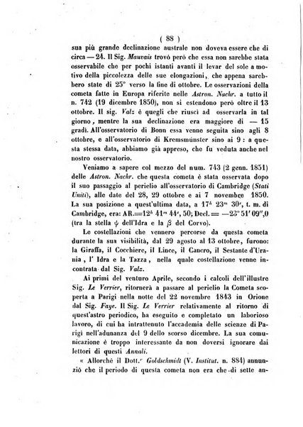 Annali di scienze matematiche e fisiche