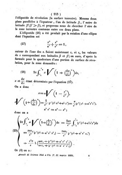 Annali di scienze matematiche e fisiche