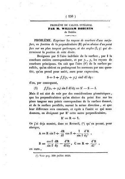 Annali di scienze matematiche e fisiche