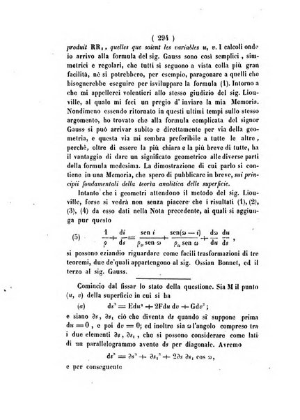 Annali di scienze matematiche e fisiche