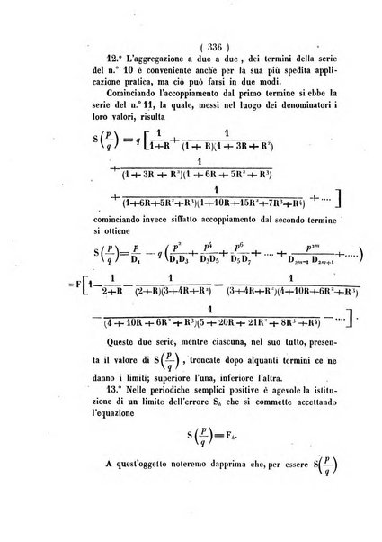 Annali di scienze matematiche e fisiche