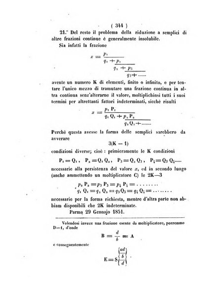 Annali di scienze matematiche e fisiche