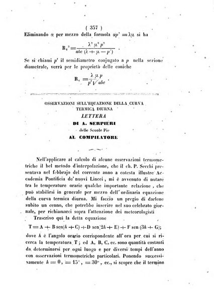 Annali di scienze matematiche e fisiche