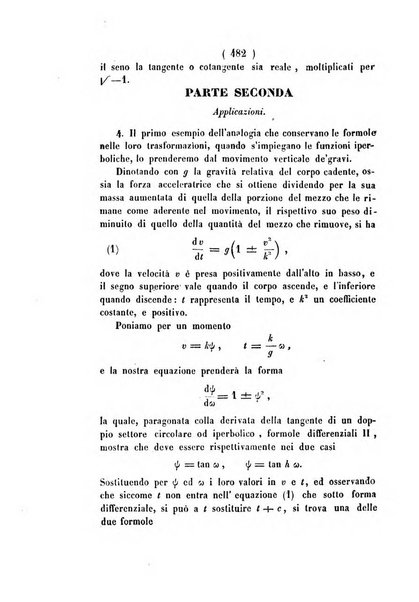 Annali di scienze matematiche e fisiche