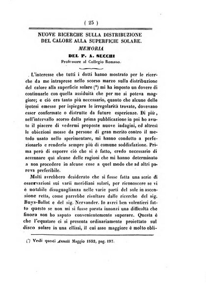 Annali di scienze matematiche e fisiche