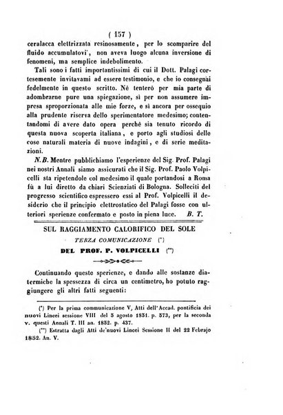 Annali di scienze matematiche e fisiche