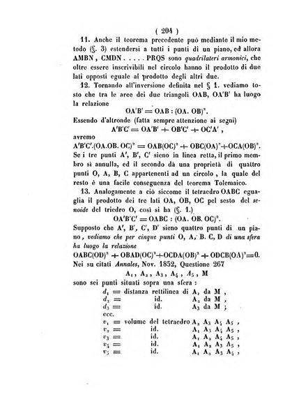 Annali di scienze matematiche e fisiche