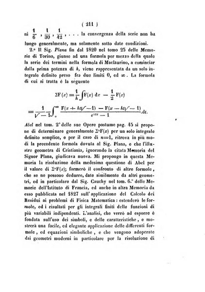 Annali di scienze matematiche e fisiche