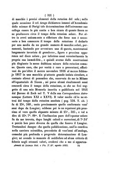 Annali di scienze matematiche e fisiche