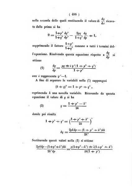 Annali di scienze matematiche e fisiche