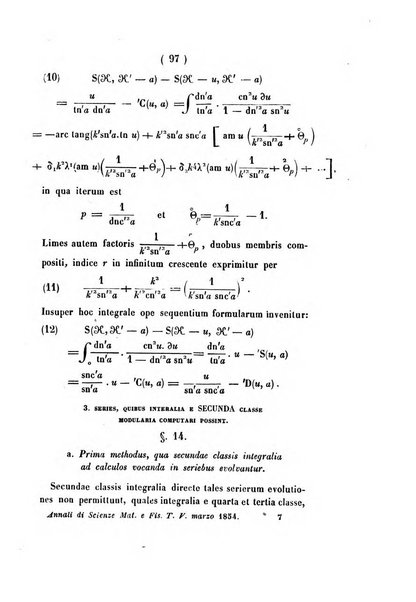 Annali di scienze matematiche e fisiche