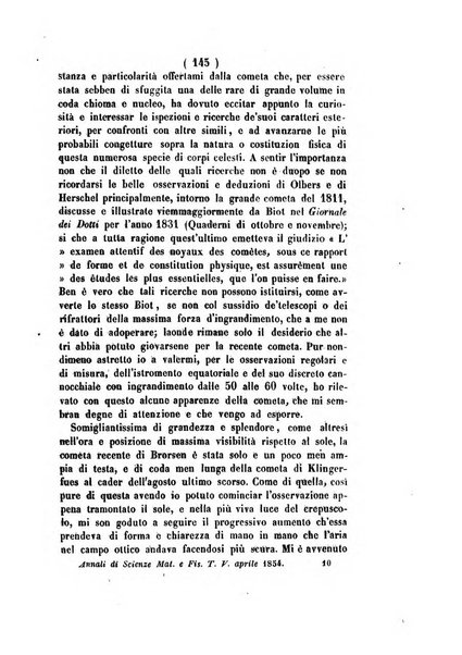 Annali di scienze matematiche e fisiche