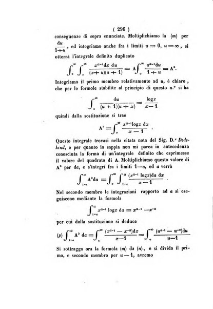 Annali di scienze matematiche e fisiche