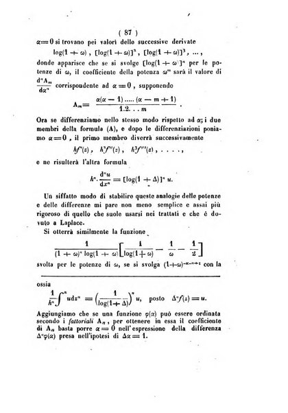 Annali di scienze matematiche e fisiche