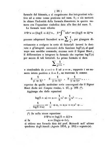 Annali di scienze matematiche e fisiche