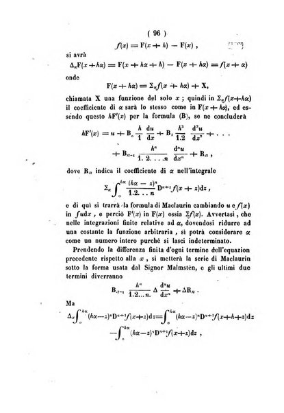 Annali di scienze matematiche e fisiche