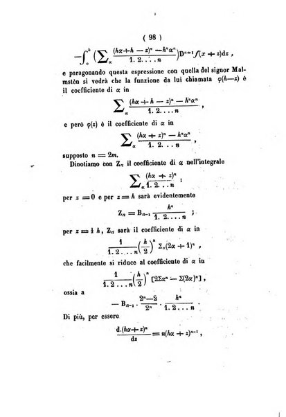 Annali di scienze matematiche e fisiche