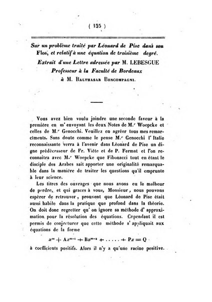 Annali di scienze matematiche e fisiche