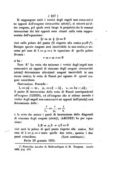 Annali di scienze matematiche e fisiche