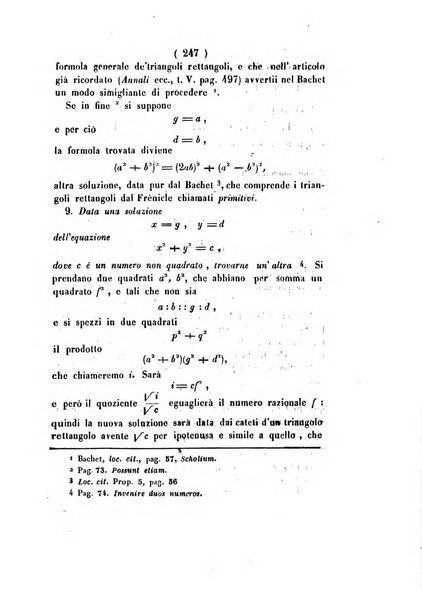 Annali di scienze matematiche e fisiche