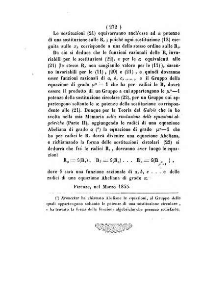 Annali di scienze matematiche e fisiche