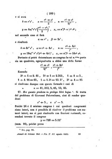 Annali di scienze matematiche e fisiche