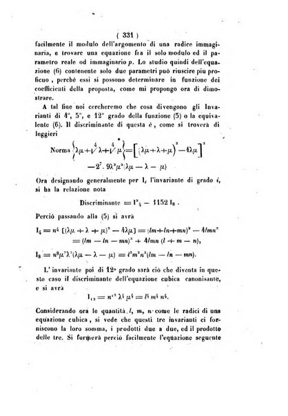 Annali di scienze matematiche e fisiche