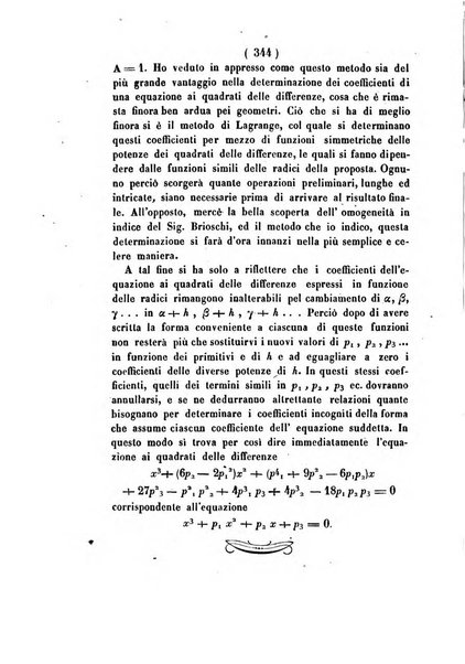 Annali di scienze matematiche e fisiche