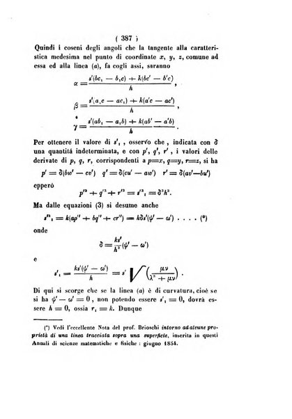 Annali di scienze matematiche e fisiche