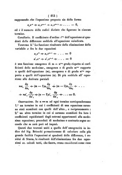 Annali di scienze matematiche e fisiche