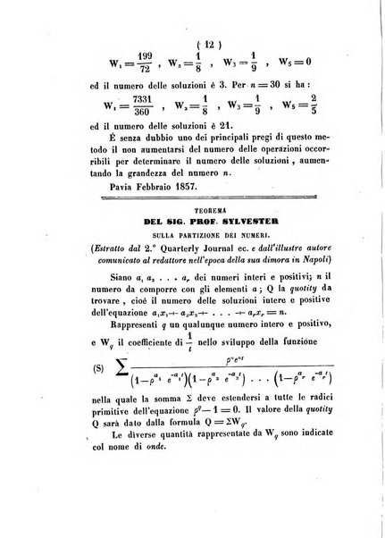 Annali di scienze matematiche e fisiche