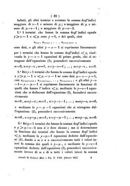 Annali di scienze matematiche e fisiche