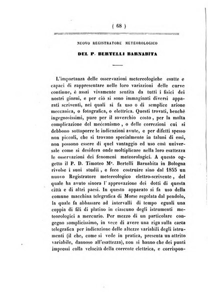 Annali di scienze matematiche e fisiche