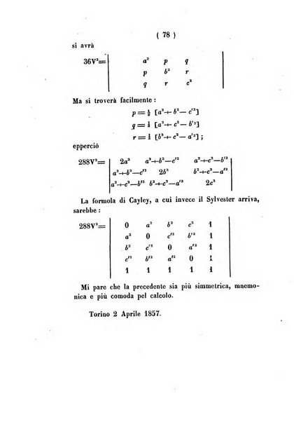 Annali di scienze matematiche e fisiche