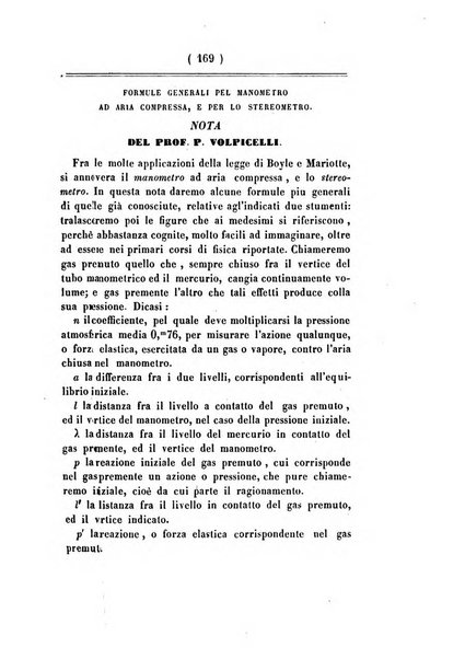 Annali di scienze matematiche e fisiche