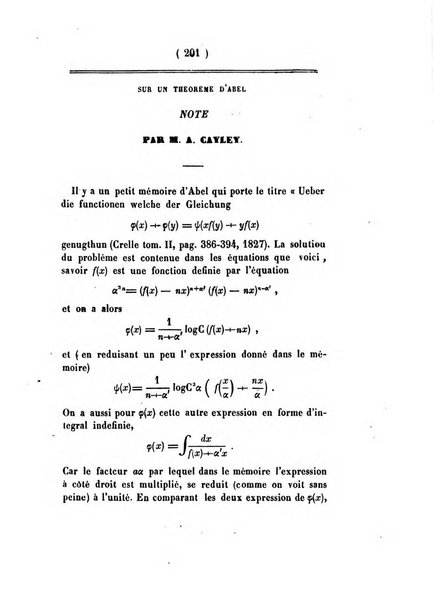 Annali di scienze matematiche e fisiche