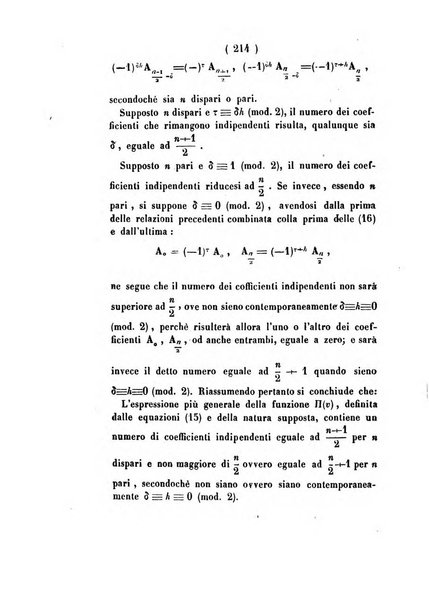 Annali di scienze matematiche e fisiche