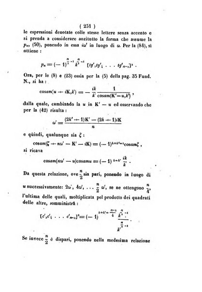 Annali di scienze matematiche e fisiche