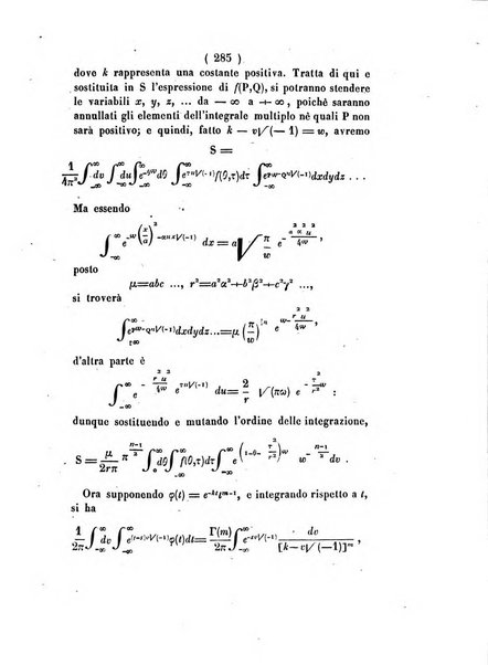 Annali di scienze matematiche e fisiche